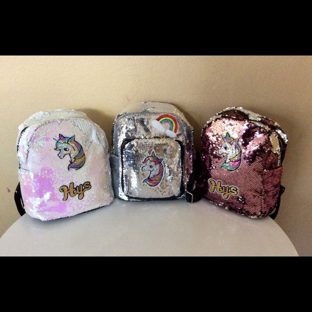 Popular UNICORN MINI BACKPACK- sequenced GIFT - Picture 6 of 6